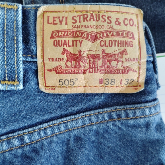 Levi's Denim - Levi's 505 Ladies Blue Jeans